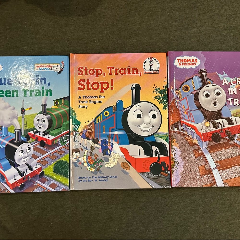 Thomas & Friends Blue and Green Toy Train Set